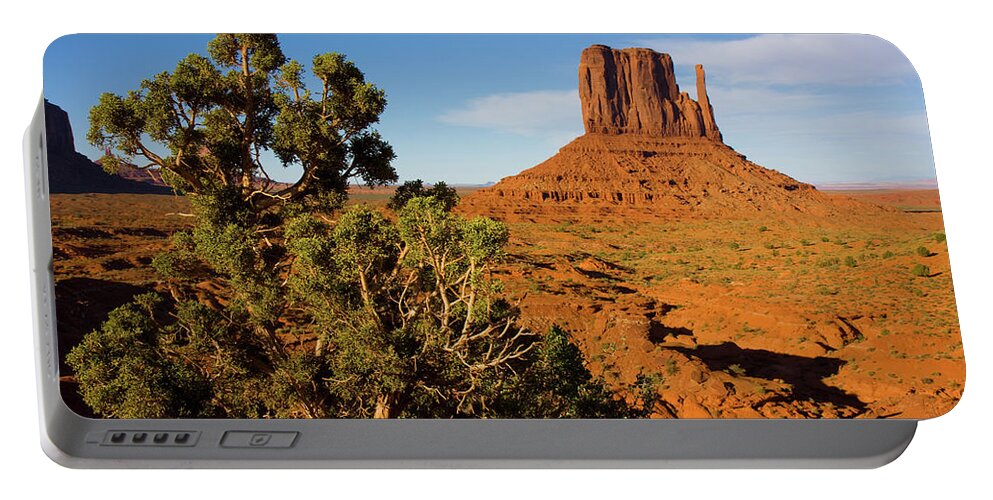 Monument Valley Portable Battery Charger featuring the photograph Monument Valley by Greg Smith