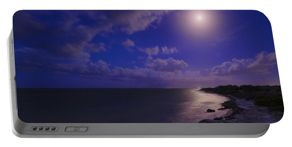 Moonlight Sonata Portable Battery Charger featuring the photograph Moonlight Sonata by Chad Dutson