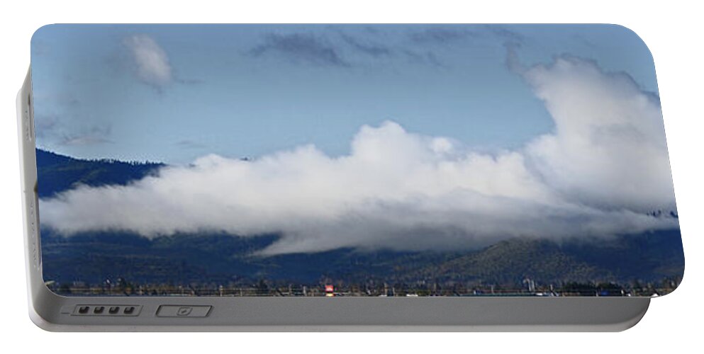 Morning Portable Battery Charger featuring the photograph Morning Clouds by Mick Anderson