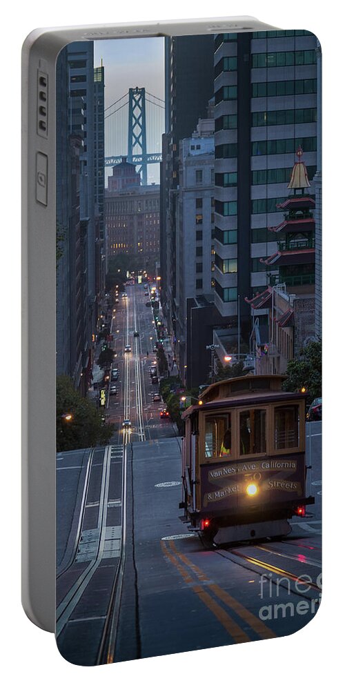 San Francisco Portable Battery Charger featuring the photograph Morning Commute by JR Photography