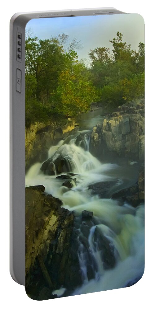 Great Portable Battery Charger featuring the photograph Morning Mist by Amanda Jones