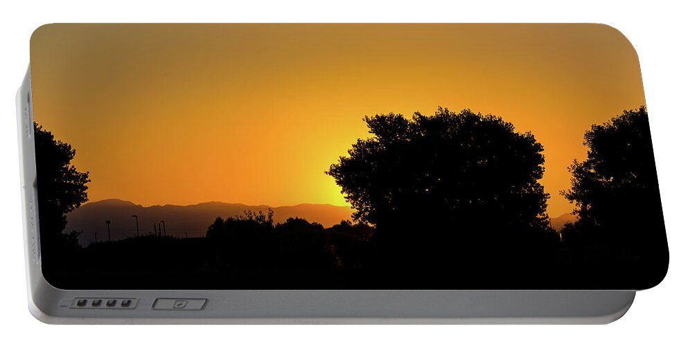 Sunrise Portable Battery Charger featuring the photograph Morning Sunshine by Douglas Killourie