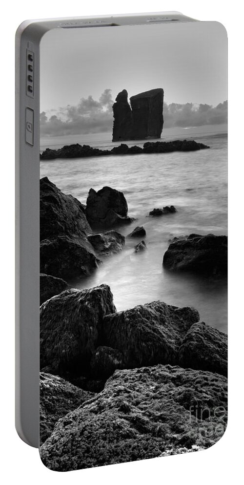 Azoren Portable Battery Charger featuring the photograph Mosteiros islets by Gaspar Avila