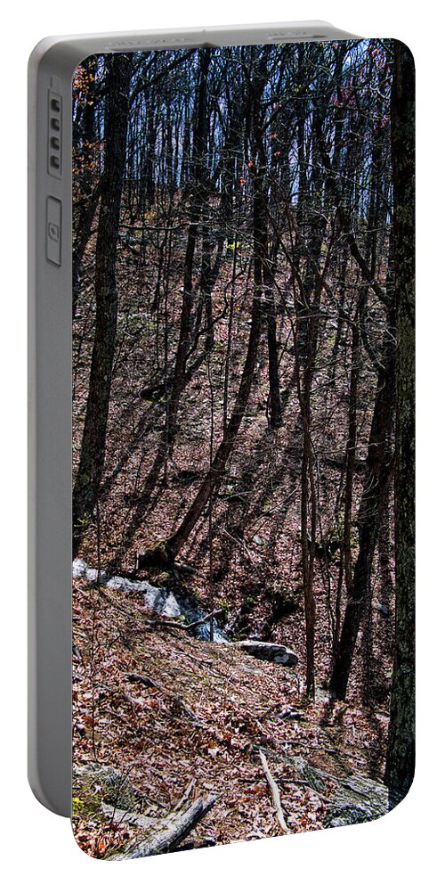 Creek Portable Battery Charger featuring the photograph Mountain Creek by George Taylor