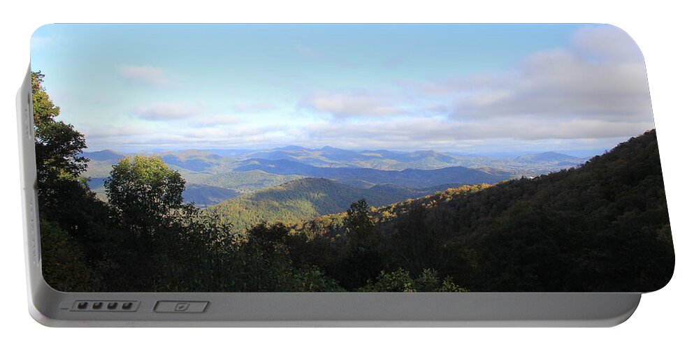 Mountains Portable Battery Charger featuring the photograph Mountain Landscape 1 by Allen Nice-Webb