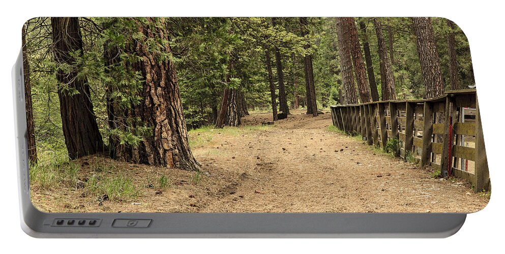 Trail Portable Battery Charger featuring the photograph Mountain Trail by Ben Graham