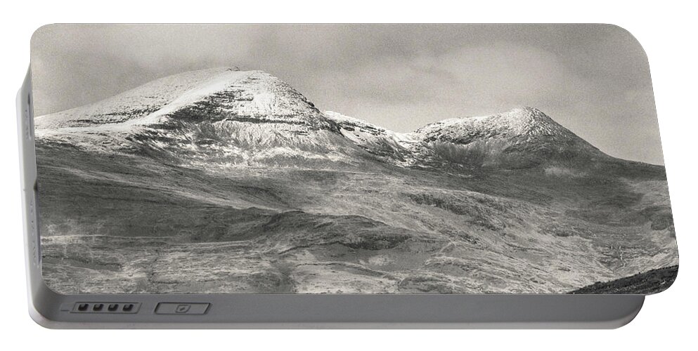 Isle Of Mull Portable Battery Charger featuring the photograph Mull Landscape by Dave Bowman
