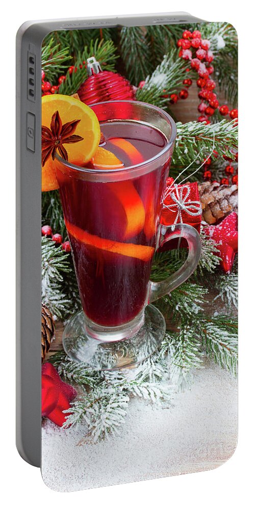 Anastasy Yarmolovich Portable Battery Charger featuring the photograph Mulled Wine by Anastasy Yarmolovich