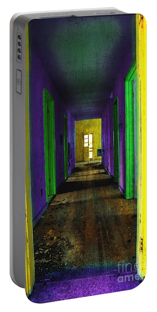 Abandoned Home Portable Battery Charger featuring the photograph My Illusion Lies Just Beyond by Michael Eingle
