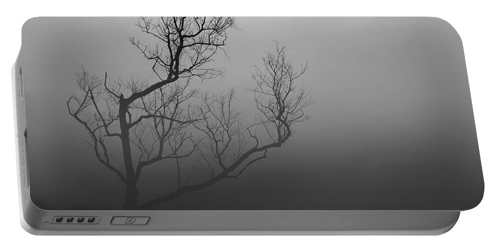 2d Portable Battery Charger featuring the photograph Mysterious Tree by Brian Wallace