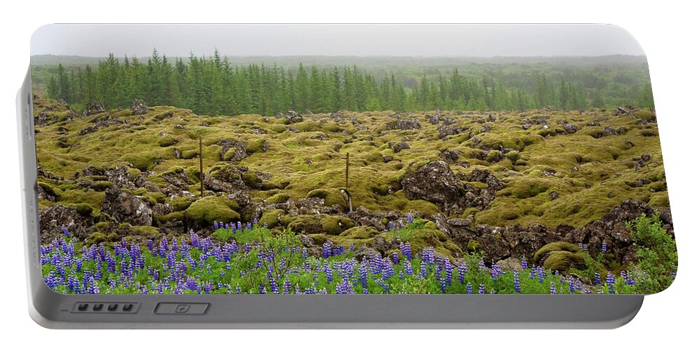  Portable Battery Charger featuring the photograph Mystical Island by Matthew Wolf