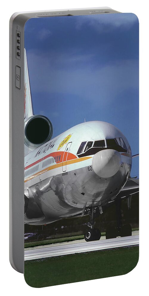 National Airlines Portable Battery Charger featuring the photograph National Airlines McDonnell Douglas DC 10 by Erik Simonsen