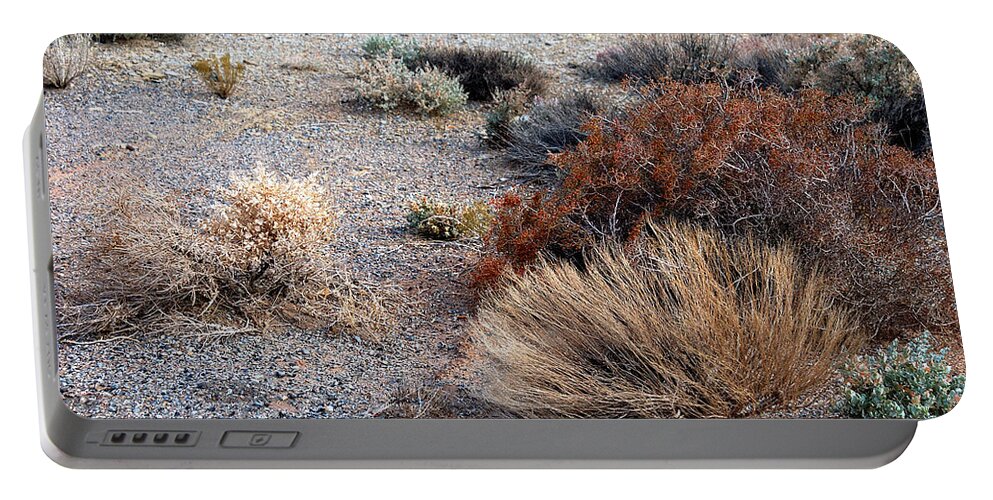 Sage Brush Portable Battery Charger featuring the photograph Natures Garden - Utah by DArcy Evans