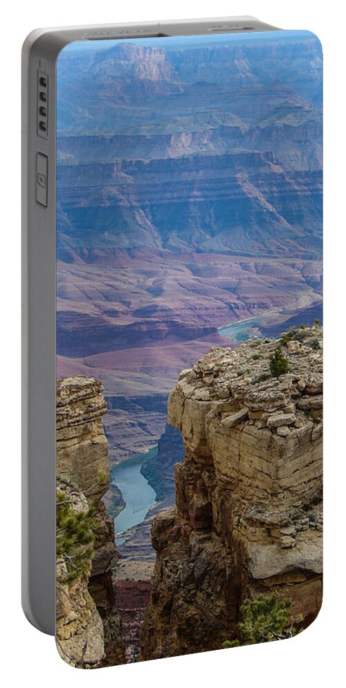 Grand Portable Battery Charger featuring the photograph Navajo Point by Carl Moore