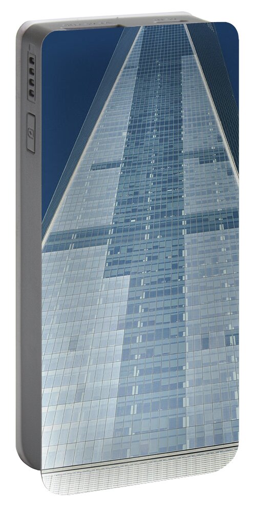 New York City New World Trade Center Portable Battery Charger featuring the photograph New World Trade Center by William Kimble