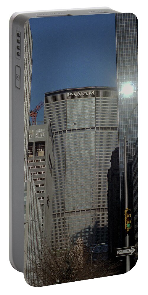 5th Portable Battery Charger featuring the photograph New York City 1982 Color Series - #7 by Frank Romeo