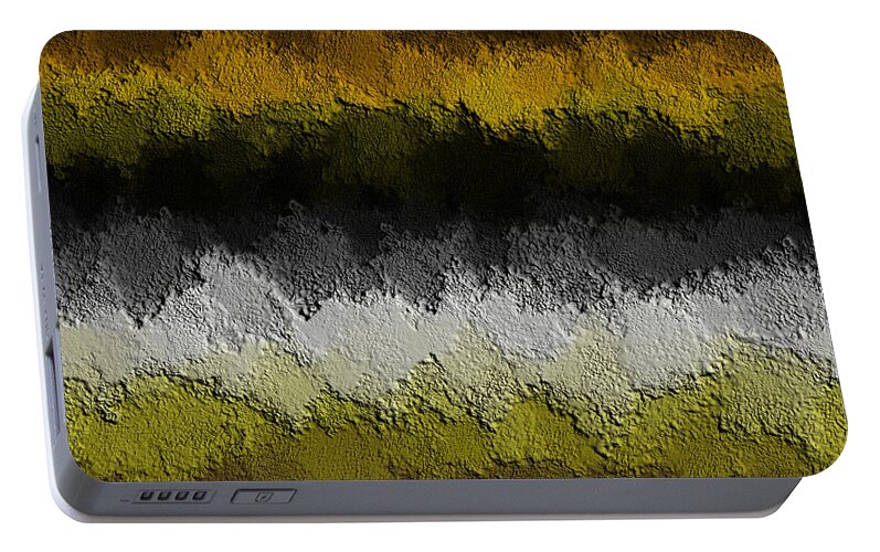 Colorful Portable Battery Charger featuring the digital art Nidanaax-flat by Jeff Iverson