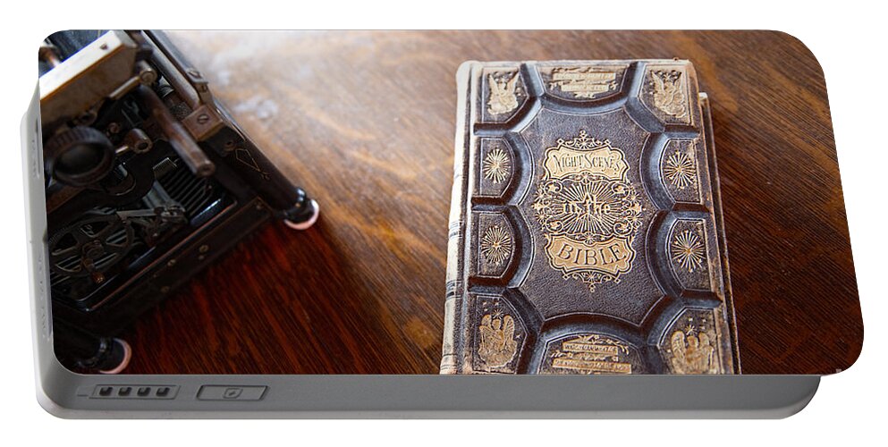 Night Scenes From The Bible Portable Battery Charger featuring the photograph Night Scenes in The Bible by David Arment