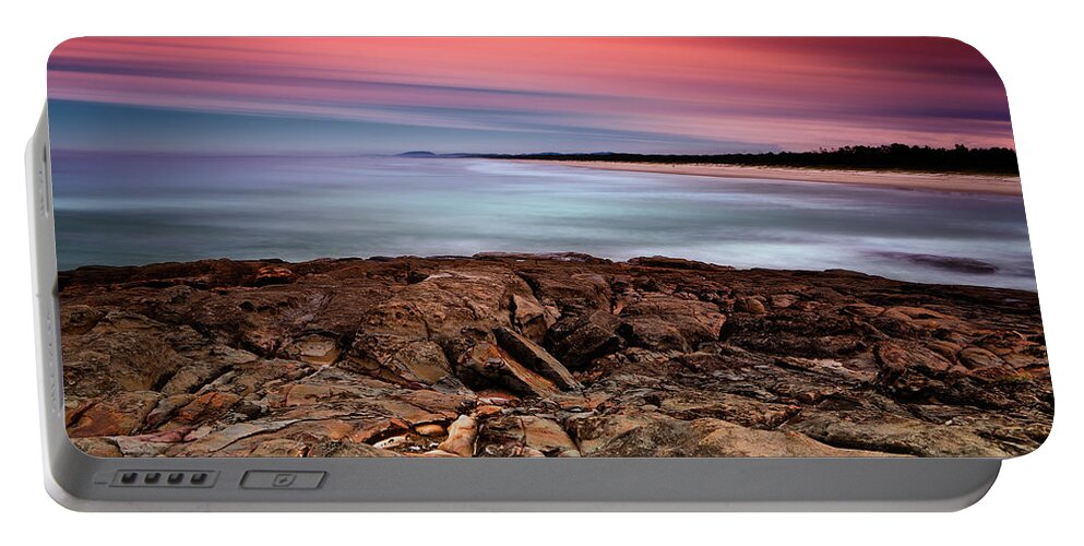 Seascape Photography Portable Battery Charger featuring the photograph Ocean beauty 6666 by Kevin Chippindall