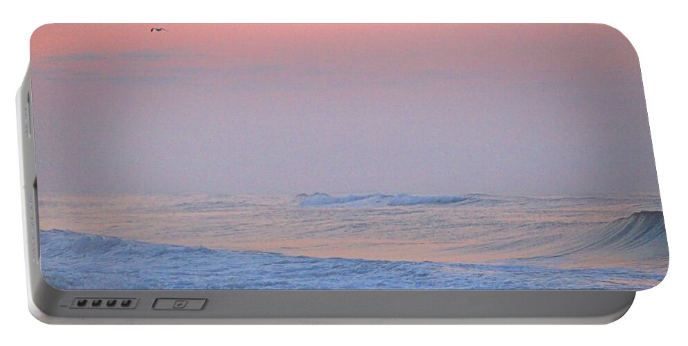 Ocean Portable Battery Charger featuring the photograph Ocean Peace by Newwwman