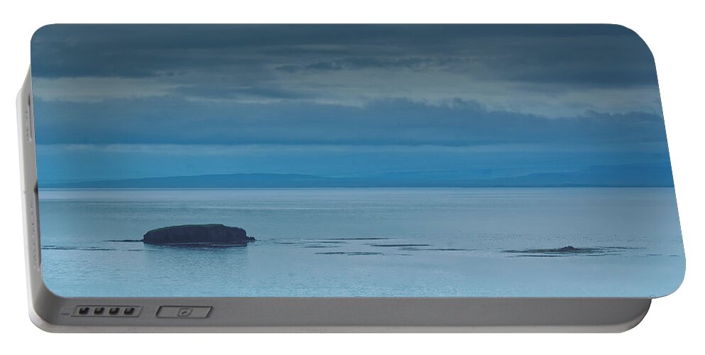 Iceland Portable Battery Charger featuring the photograph Off the Iceland Coast by Joe Bonita