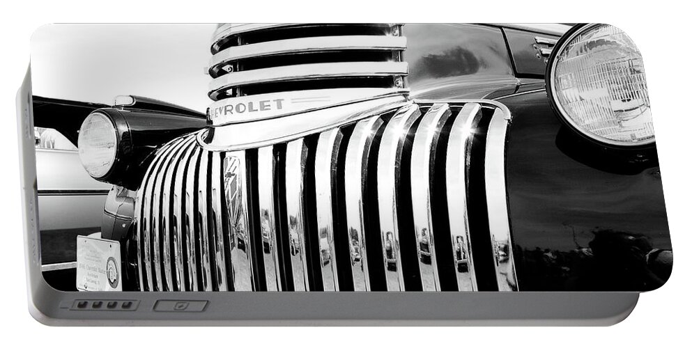 Chevy Portable Battery Charger featuring the photograph Old Chevy by Rich S