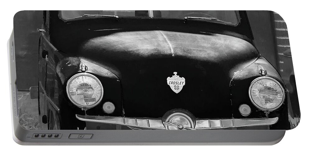 Crosley Portable Battery Charger featuring the photograph Old Crosley Motor Car by Brad Thornton