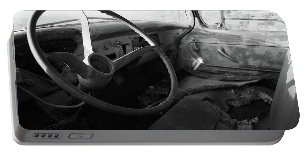 Truck Portable Battery Charger featuring the photograph Old Farm Truck by Ryan Workman Photography