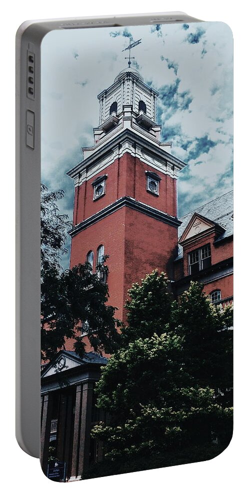 Landscape Portable Battery Charger featuring the photograph Old Main by Paul Kercher