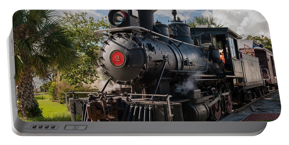 Train Portable Battery Charger featuring the photograph Old No 2 by Dale Powell