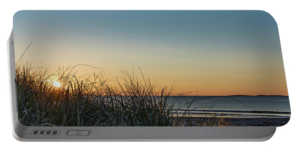 Sunrise Portable Battery Charger featuring the photograph Old Orchard Sunrise by Holly Ross