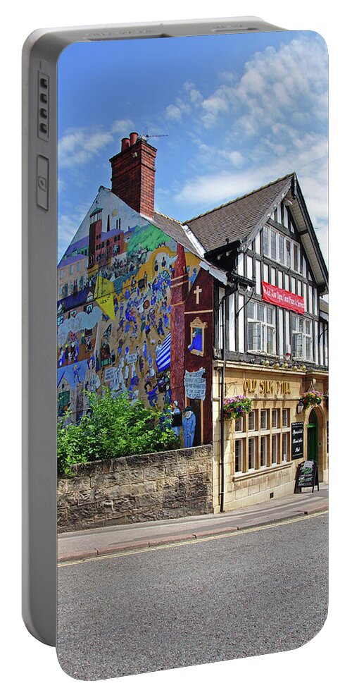 Silk Trades Lock Out Portable Battery Charger featuring the photograph Old Silk Mill, Derby by Rod Johnson