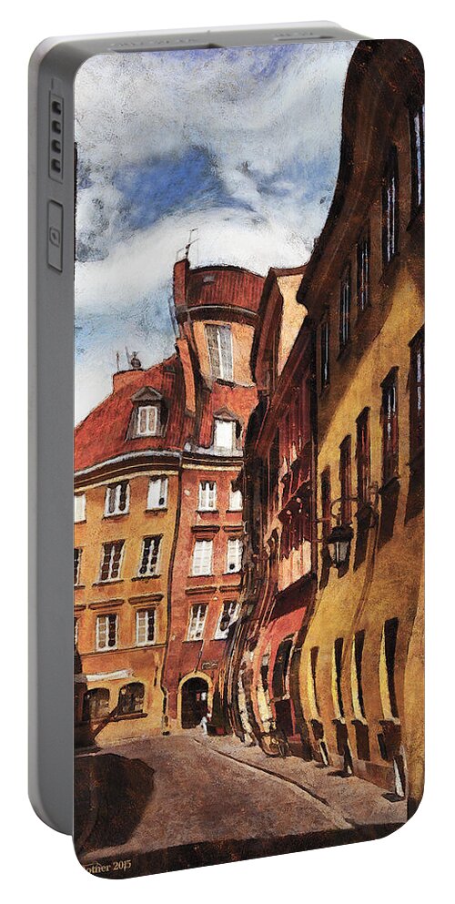  Portable Battery Charger featuring the photograph Old Town in Warsaw # 22 by Aleksander Rotner