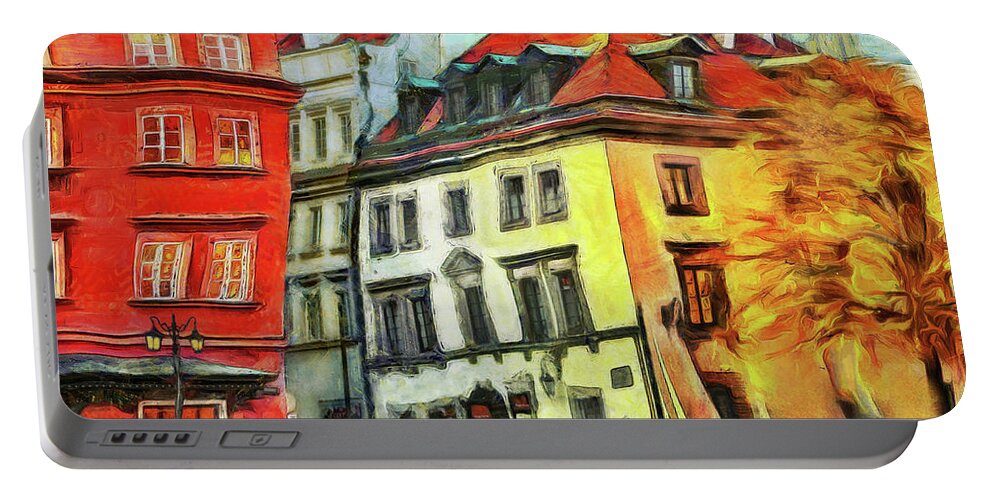  Portable Battery Charger featuring the photograph Old Town in Warsaw # 27 by Aleksander Rotner