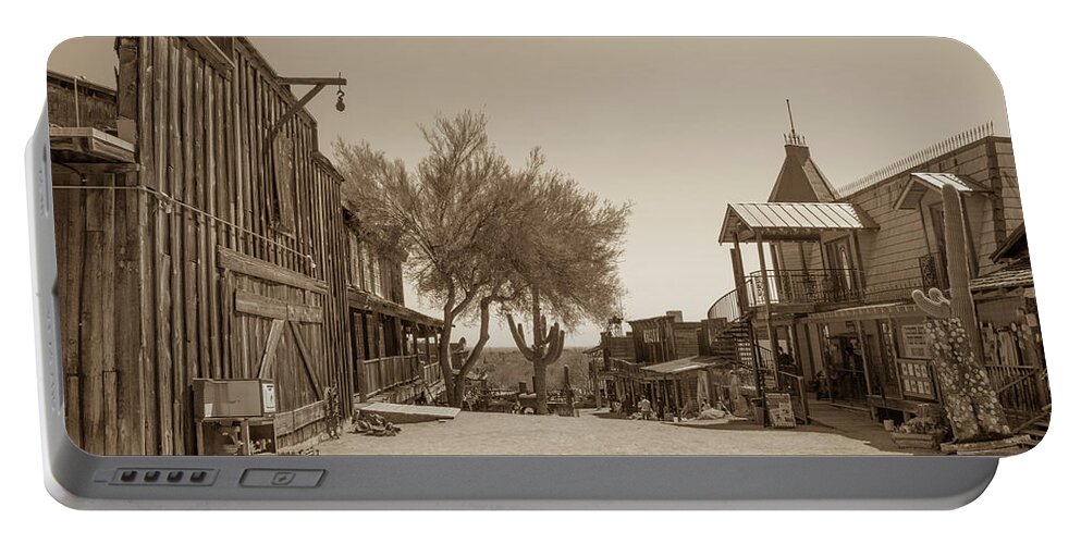 Western Portable Battery Charger featuring the photograph Old West 4 by Darrell Foster