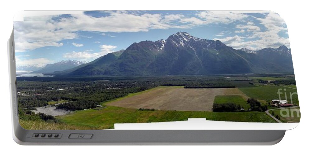 Landscape Portable Battery Charger featuring the photograph On A Butteiful Day by Ron Bissett
