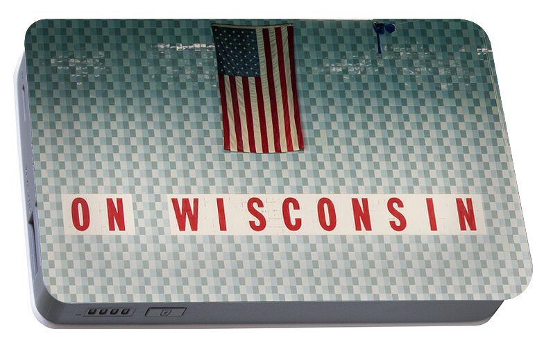 On Wisconsin Portable Battery Charger featuring the photograph On Wisconsin by Steven Ralser