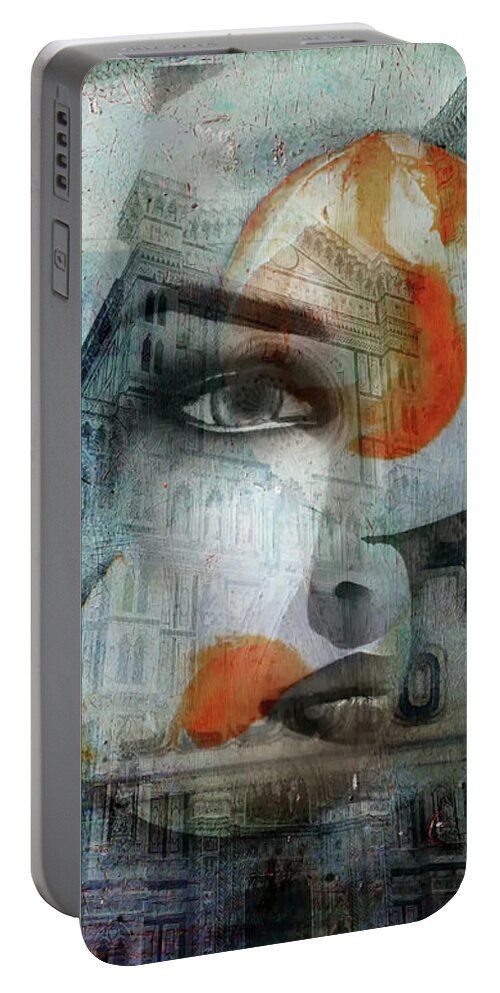 Florence Portable Battery Charger featuring the photograph Once at Florence by Gabi Hampe