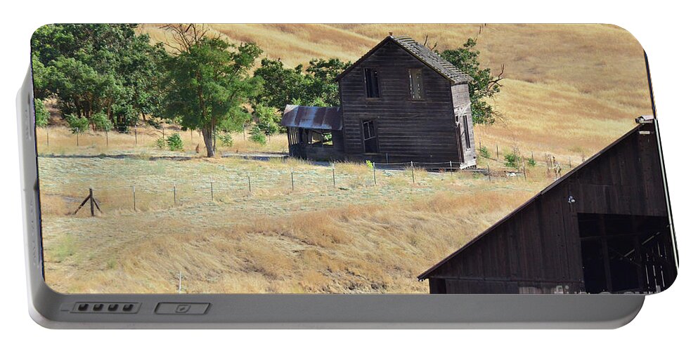 House Portable Battery Charger featuring the photograph Once Upon A Homestead by Debby Pueschel