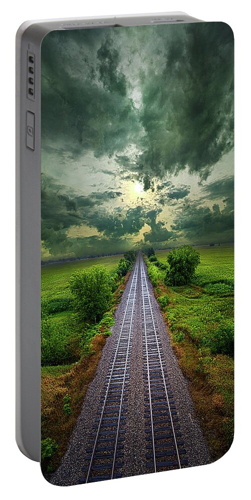 Summer Portable Battery Charger featuring the photograph Onward by Phil Koch