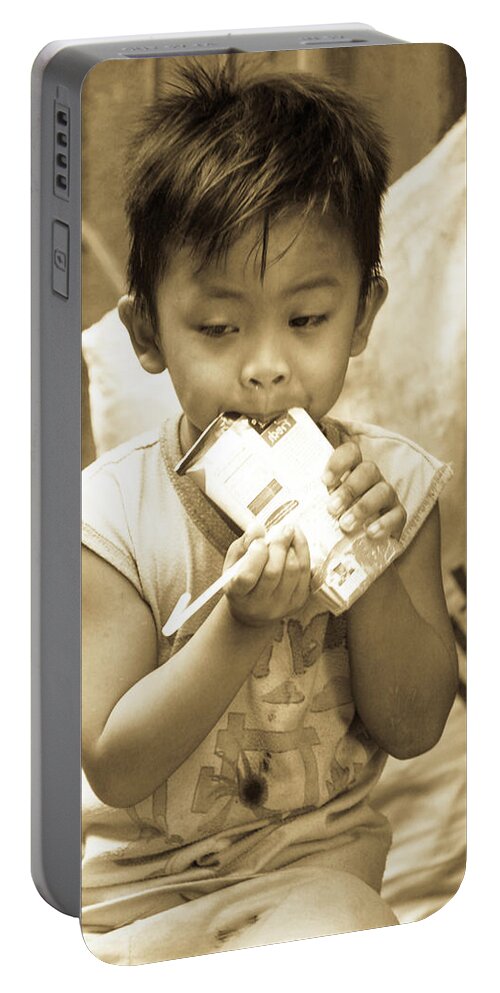 Cavite Portable Battery Charger featuring the photograph Open Damn You by Jez C Self