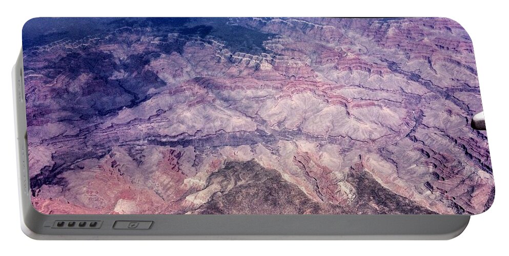 Grand Canyon Portable Battery Charger featuring the photograph Over the Canyon by Charlene Reinauer