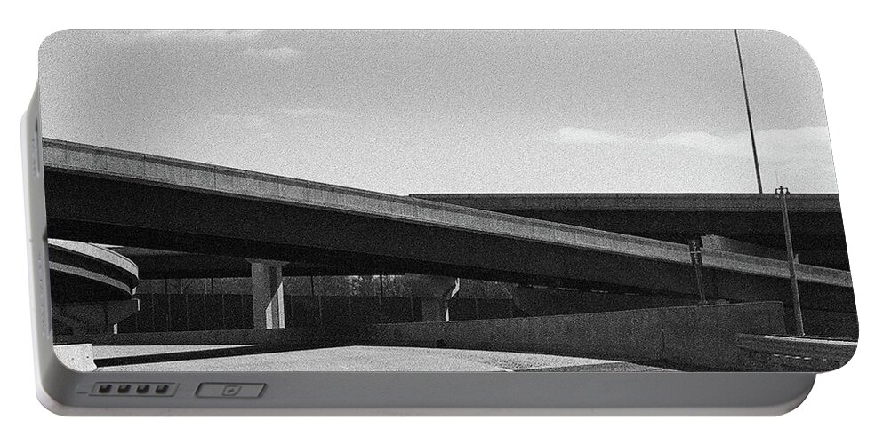 Film Scan Portable Battery Charger featuring the photograph Overpass by Jacki Putnam