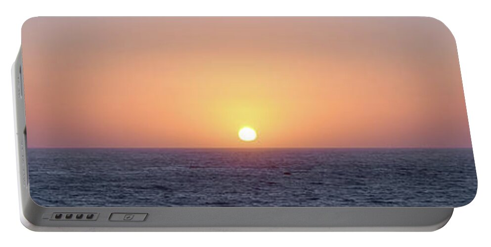 San Francisco Portable Battery Charger featuring the photograph Pacific Sunset Triptych by Dean Birinyi
