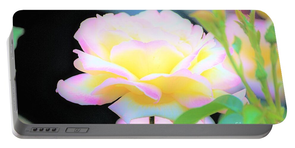 Rose Portable Battery Charger featuring the photograph Paint me Beautiful by Merle Grenz