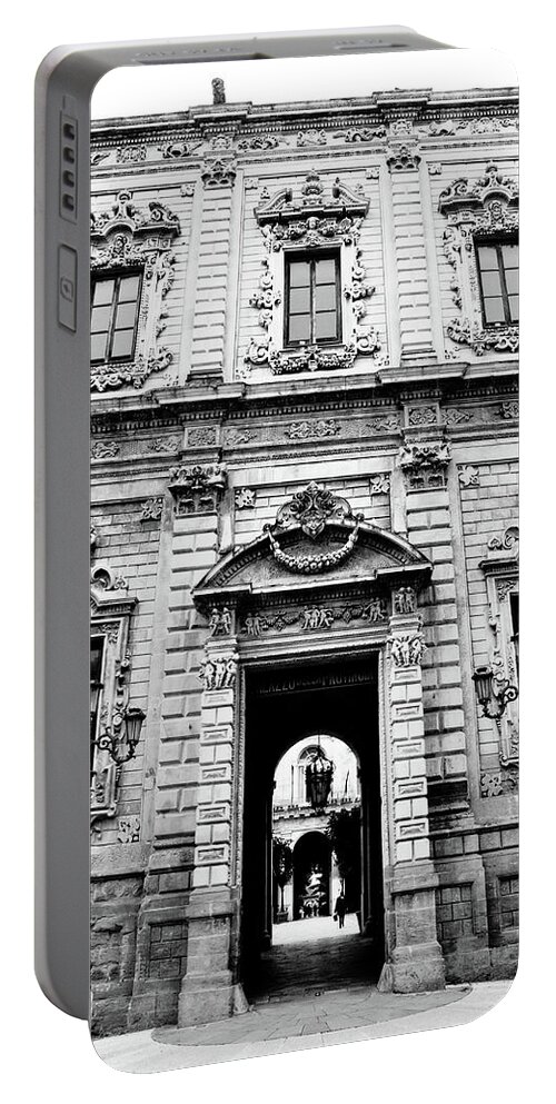 Architecture Portable Battery Charger featuring the photograph Palazzo Dei Celestini by Steven Myers