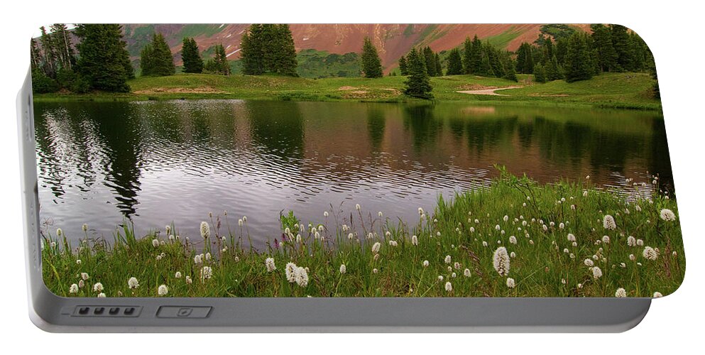 Colorado Portable Battery Charger featuring the photograph Paradise Basin by Steve Stuller