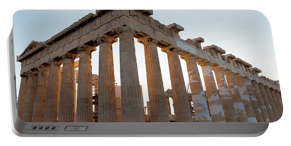 Parthenon Portable Battery Charger featuring the photograph Parthenon by Travis Rogers