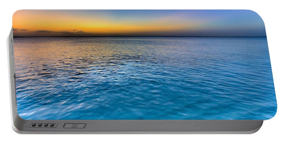 Pastel Ocean Portable Battery Charger featuring the photograph Pastel Ocean by Chad Dutson