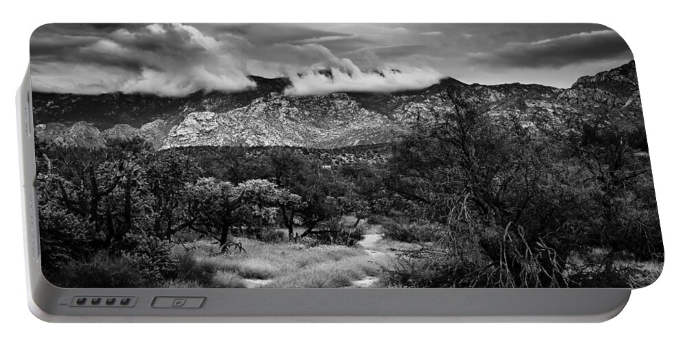Oro Valley Portable Battery Charger featuring the photograph Path Of Contradiction by Mark Myhaver